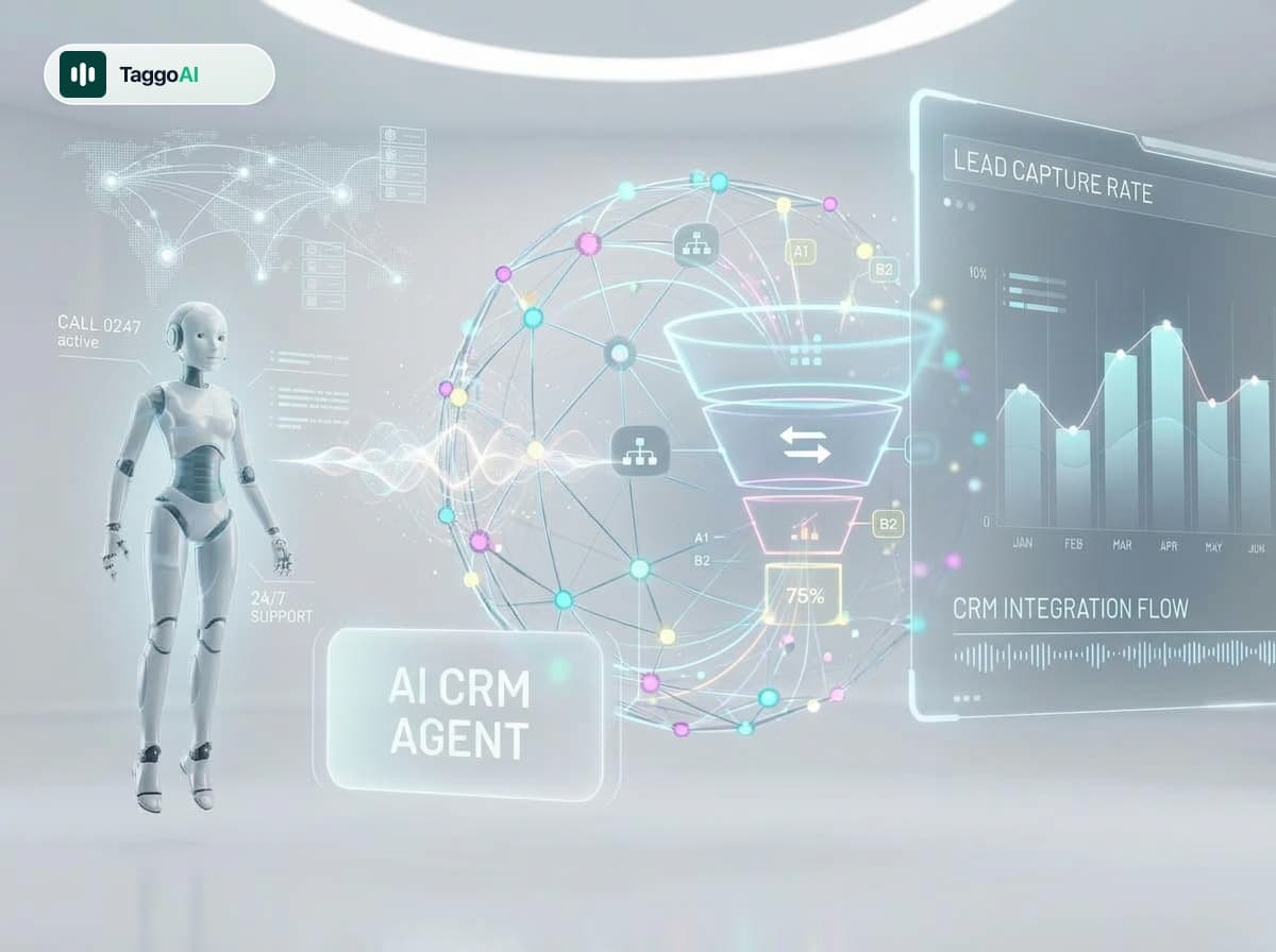 Cách Tự Động Phân Loại Lead Tiềm Năng & Đồng Bộ CRM (HubSpot, Salesforce) Với Conversational AI Agent
