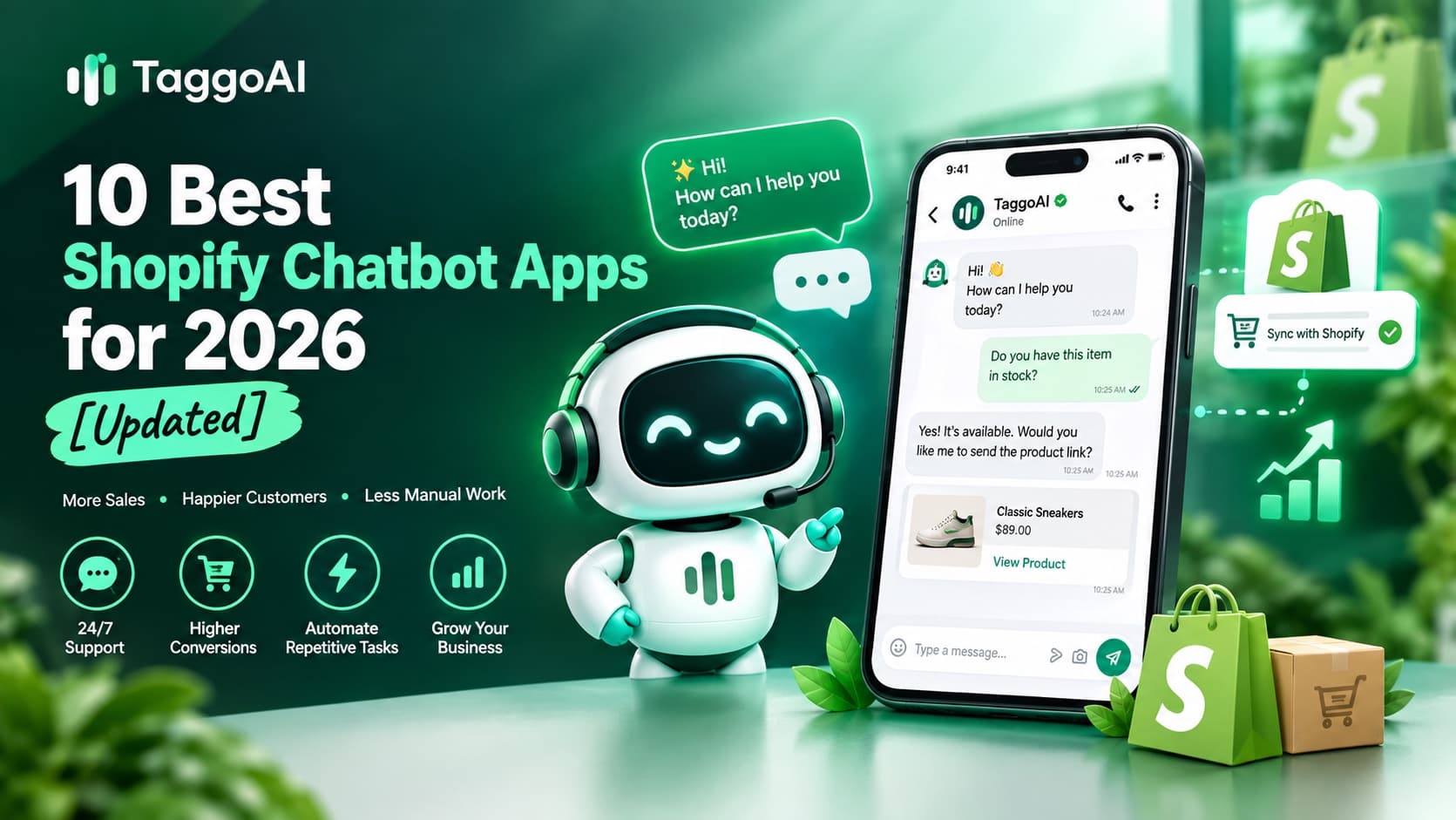 10 Best Shopify Chatbot Apps for 2026 [Updated]