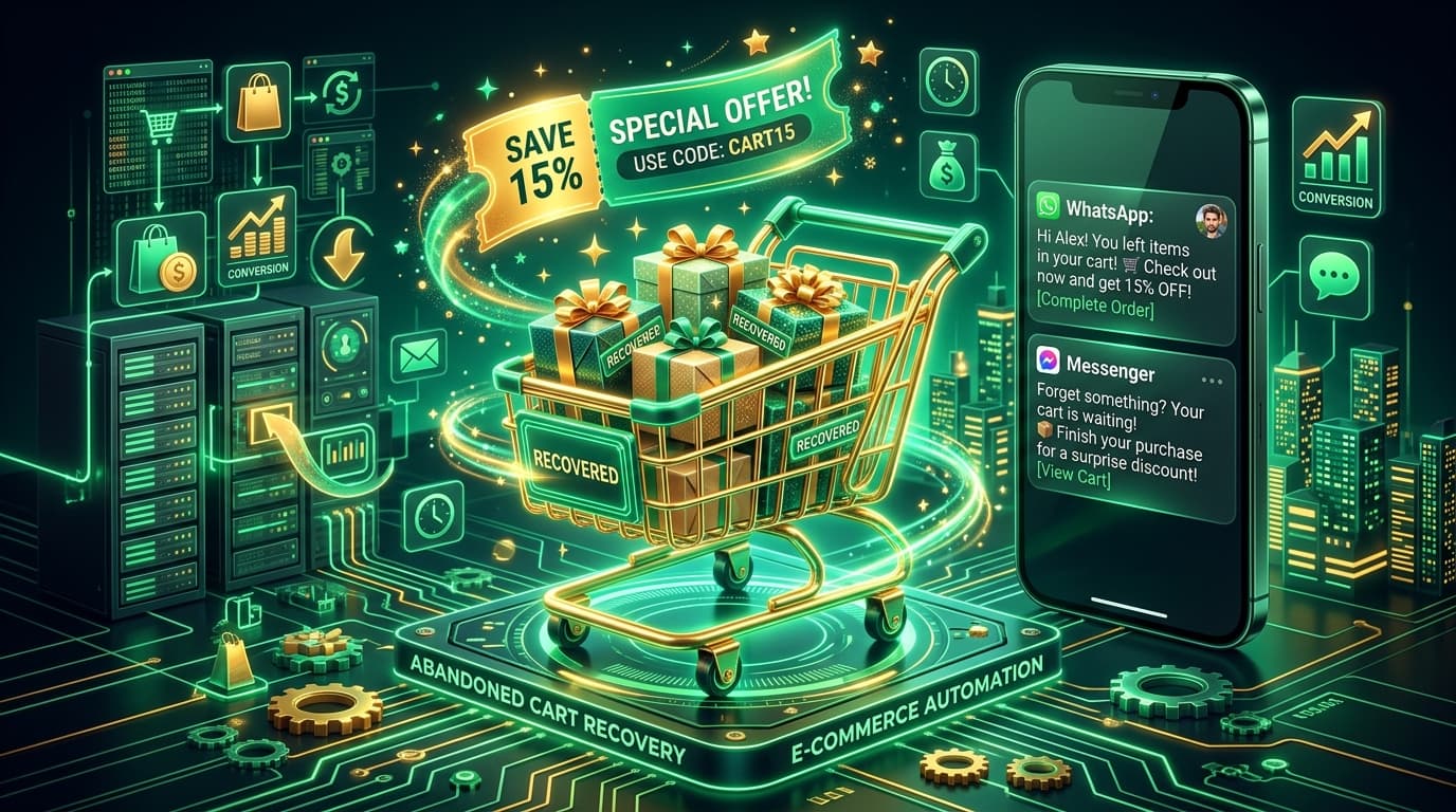 Cách tạo luồng Automation cứu giỏ hàng bị bỏ quên (Abandoned Cart) tăng 35% doanh thu
