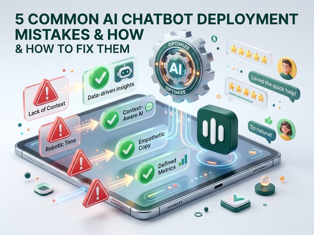 5 lỗi thường gặp khi triển khai Chatbot AI và cách khắc phục: Kinh nghiệm thực chiến cho Doanh nghiệp