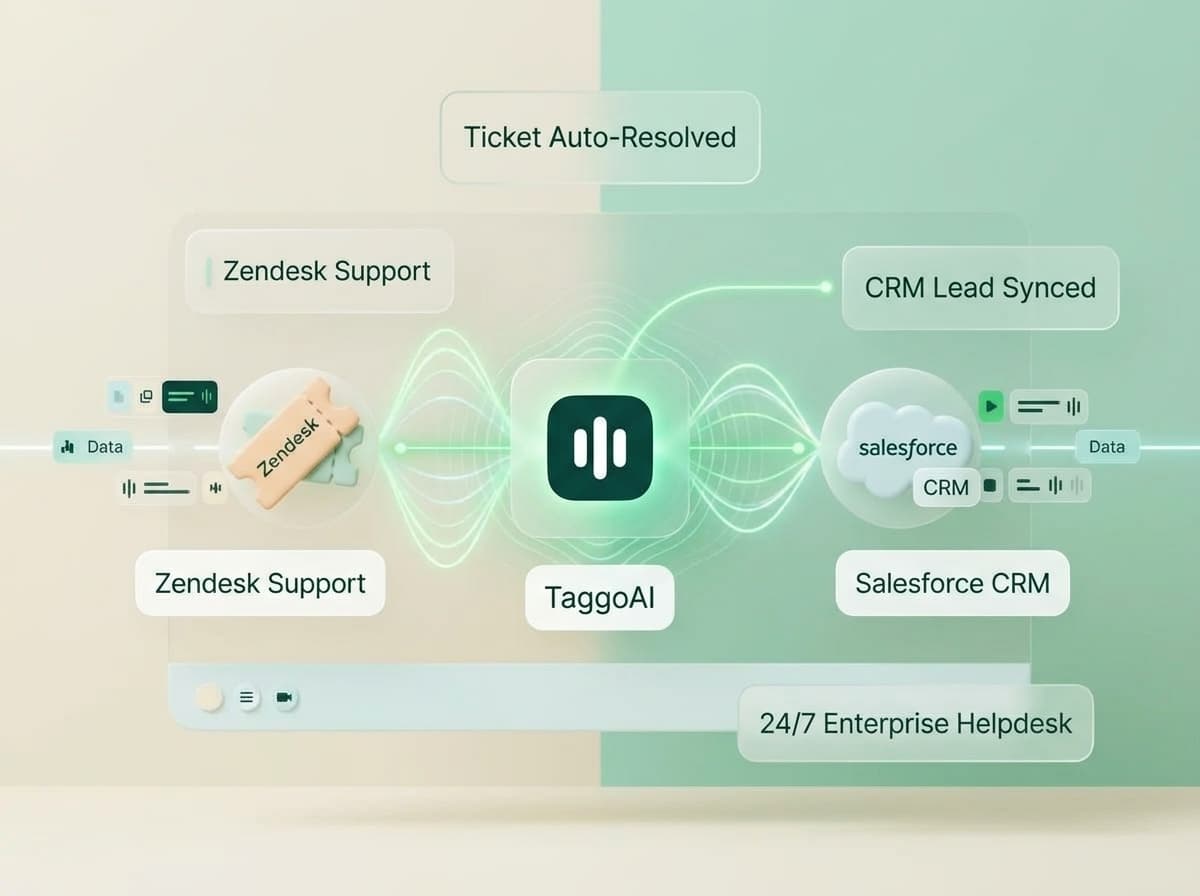 Cách tích hợp Chatbot AI với Zendesk / Salesforce: Tối ưu quy trình Helpdesk Enterprise