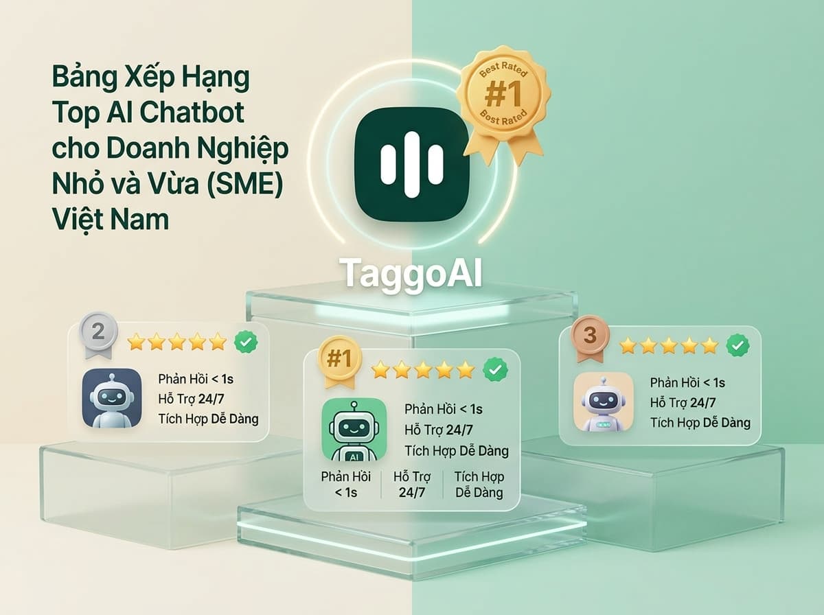 Top 5 phần mềm Chatbot AI tốt nhất tại Việt Nam cho Doanh nghiệp vừa và nhỏ (SME)