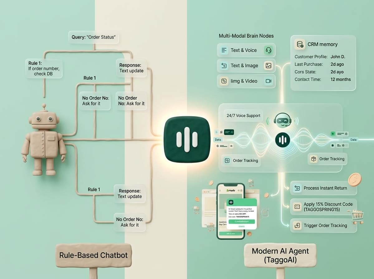 AI Agent là gì? Phân biệt AI Agent và Chatbot truyền thống thế hệ cũ