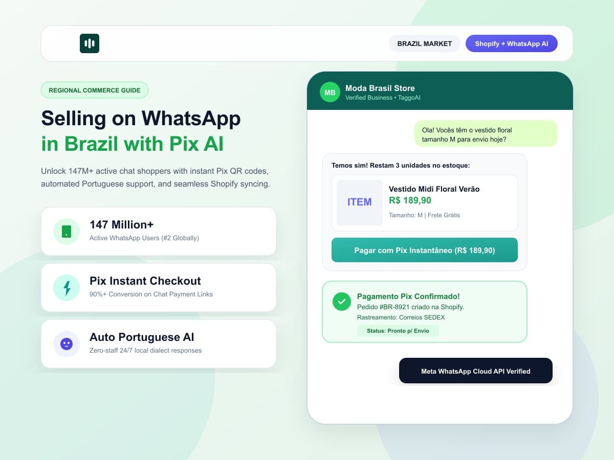 Selling on WhatsApp in Brazil: What Global Shopify Merchants Need to Know