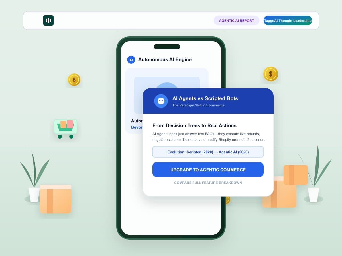 AI Agents vs Traditional Chatbots: What's Actually Changing in E-commerce