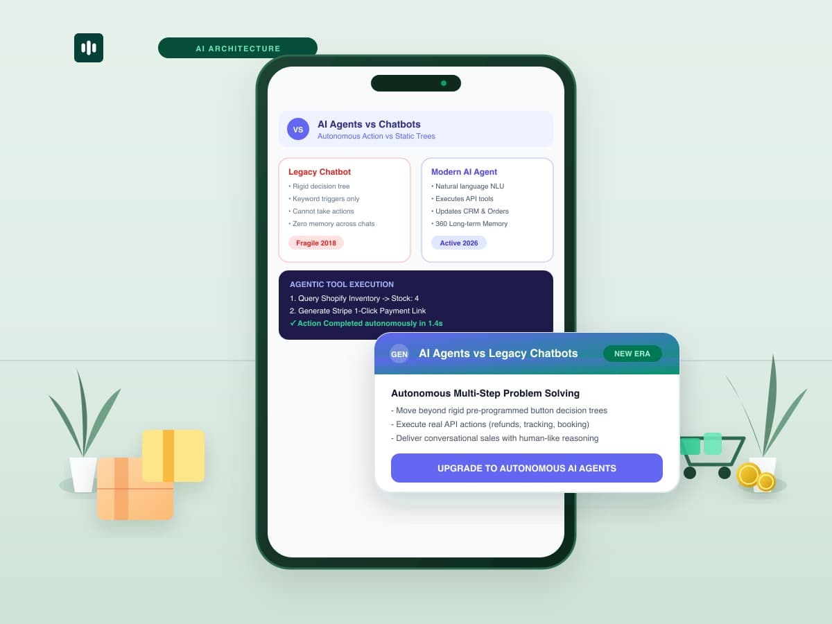 AI Agents vs Chatbots: What's the Difference and Which Does Your Business Need?