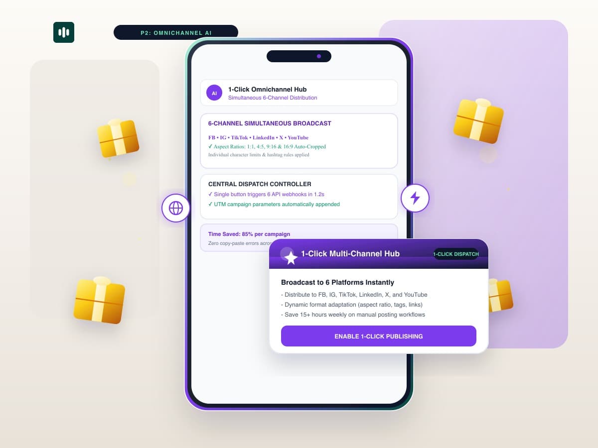 How to Set Up One-Click Multi-Channel Publishing for Your Brand
