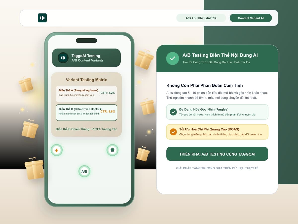 Cách Tạo Biến Thể Nội Dung Bằng AI Để A/B Testing Bài Đăng Tăng Gấp Đôi Hiệu Quả