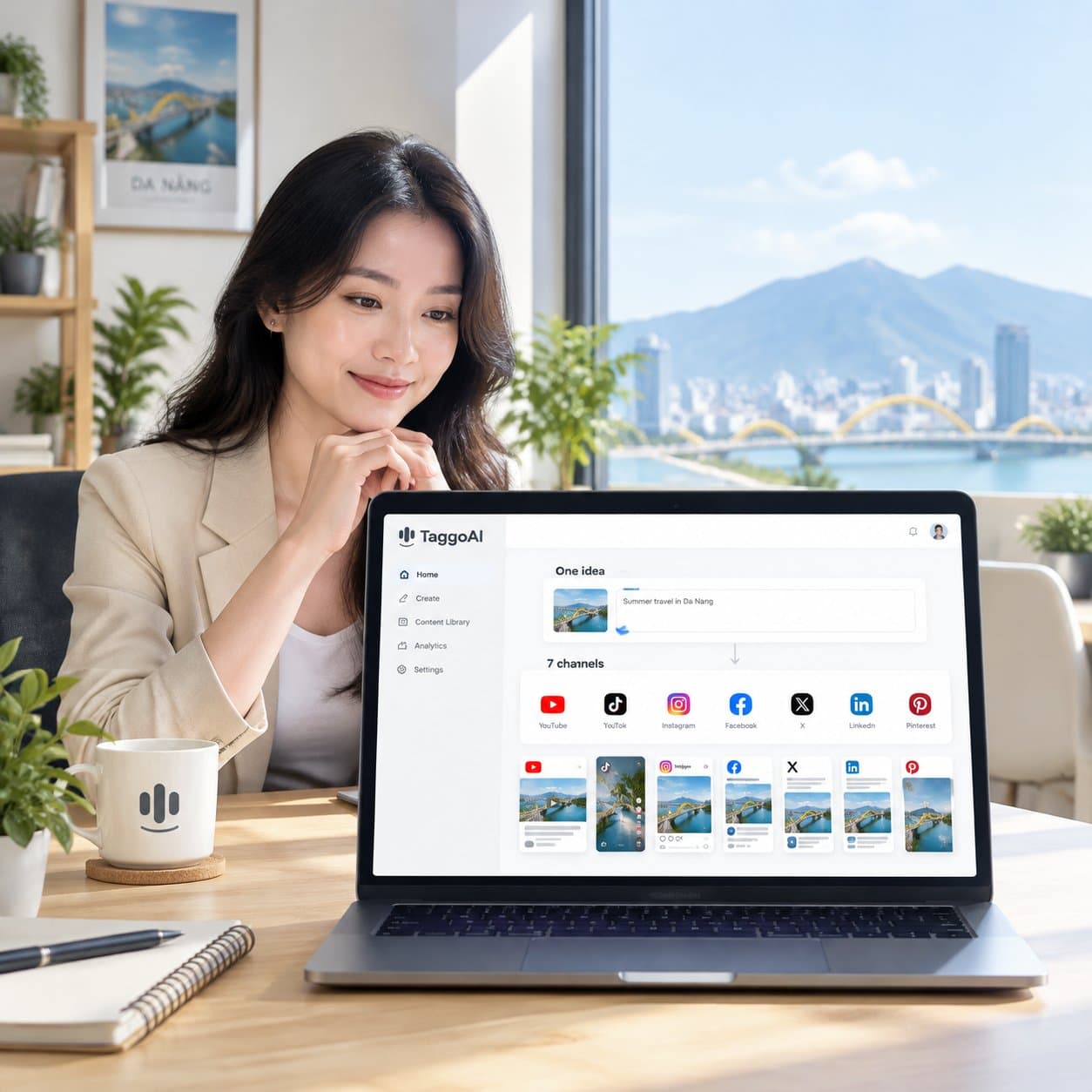 AI Agent cho marketing — 1 ý tưởng, nhiều kênh