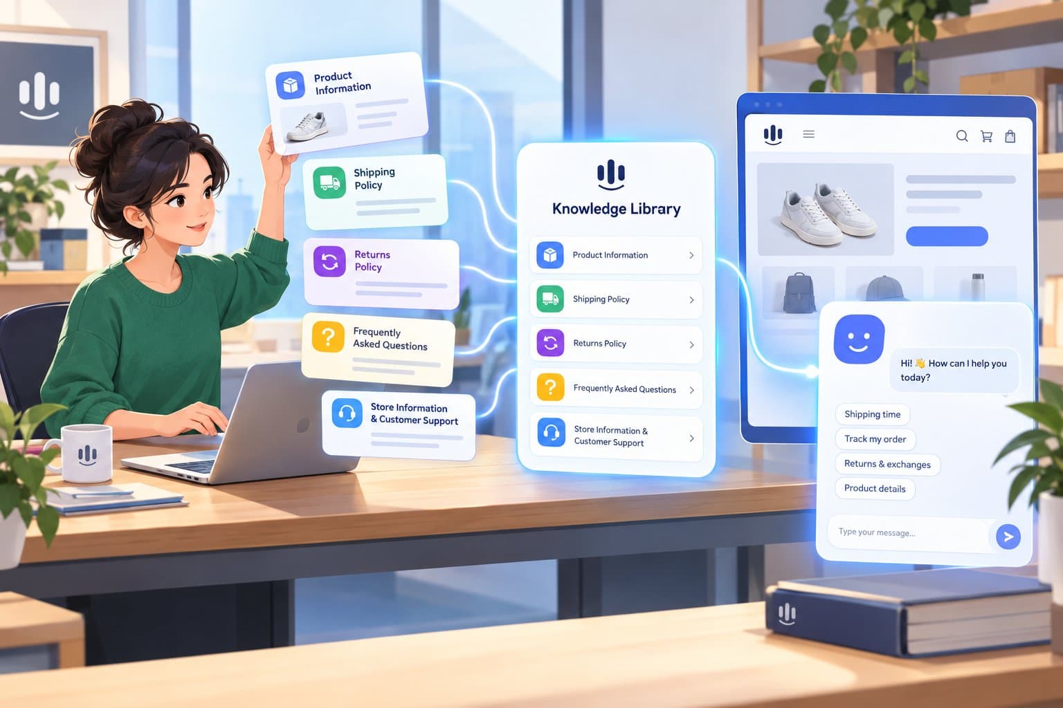 Build a Knowledge Base for Your Shopify AI Assistant