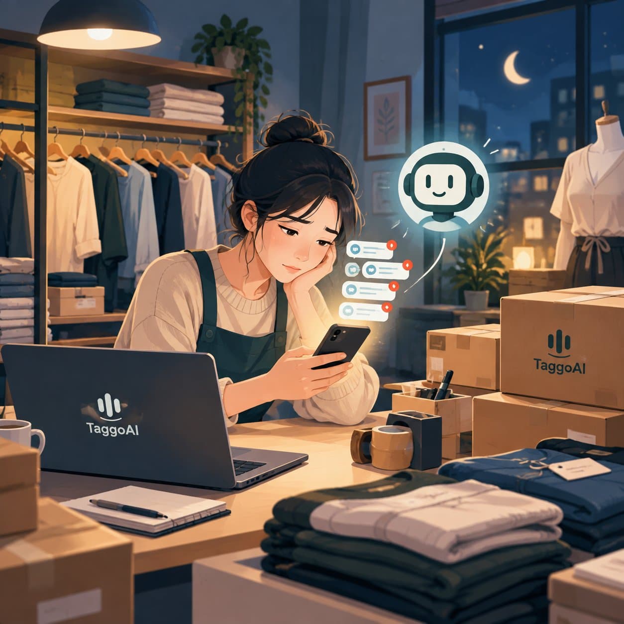 Chủ shop tự trực inbox cả ngày: cái giá ít ai tính