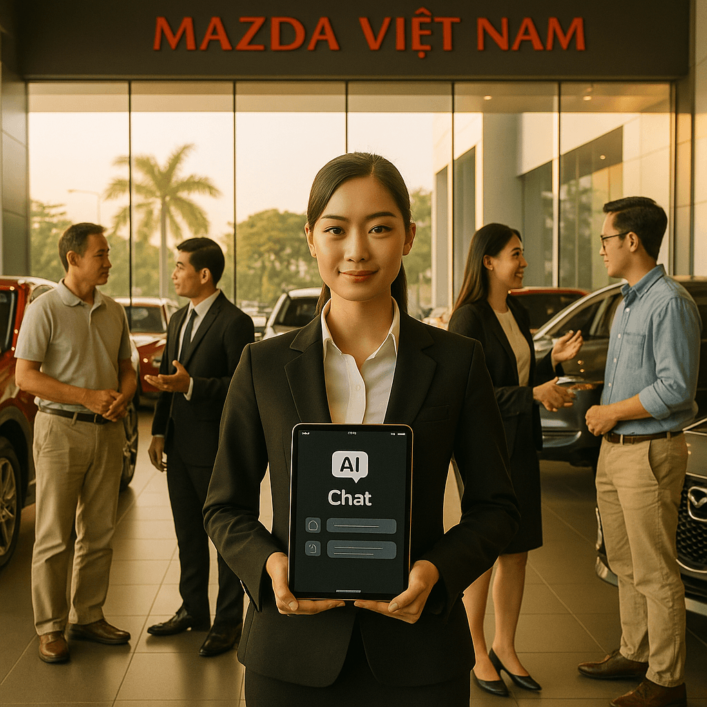 🚗 MAZDA VIETNAM: 50+ YÊU CẦU KHÁCH HÀNG MỖI NGÀY — SALES KHÔNG XỬ LÝ KỊP VÀ GIẢI PHÁP AI SALES AGENT TỪ TAGGOAI