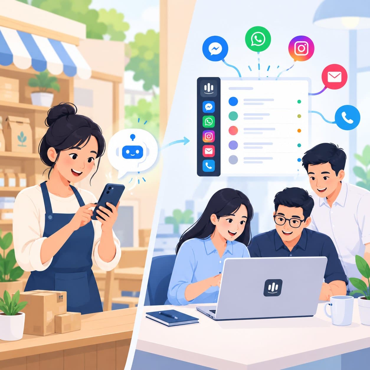 Nia hay Suite: Shop nhỏ nên chọn gói TaggoAI nào?
