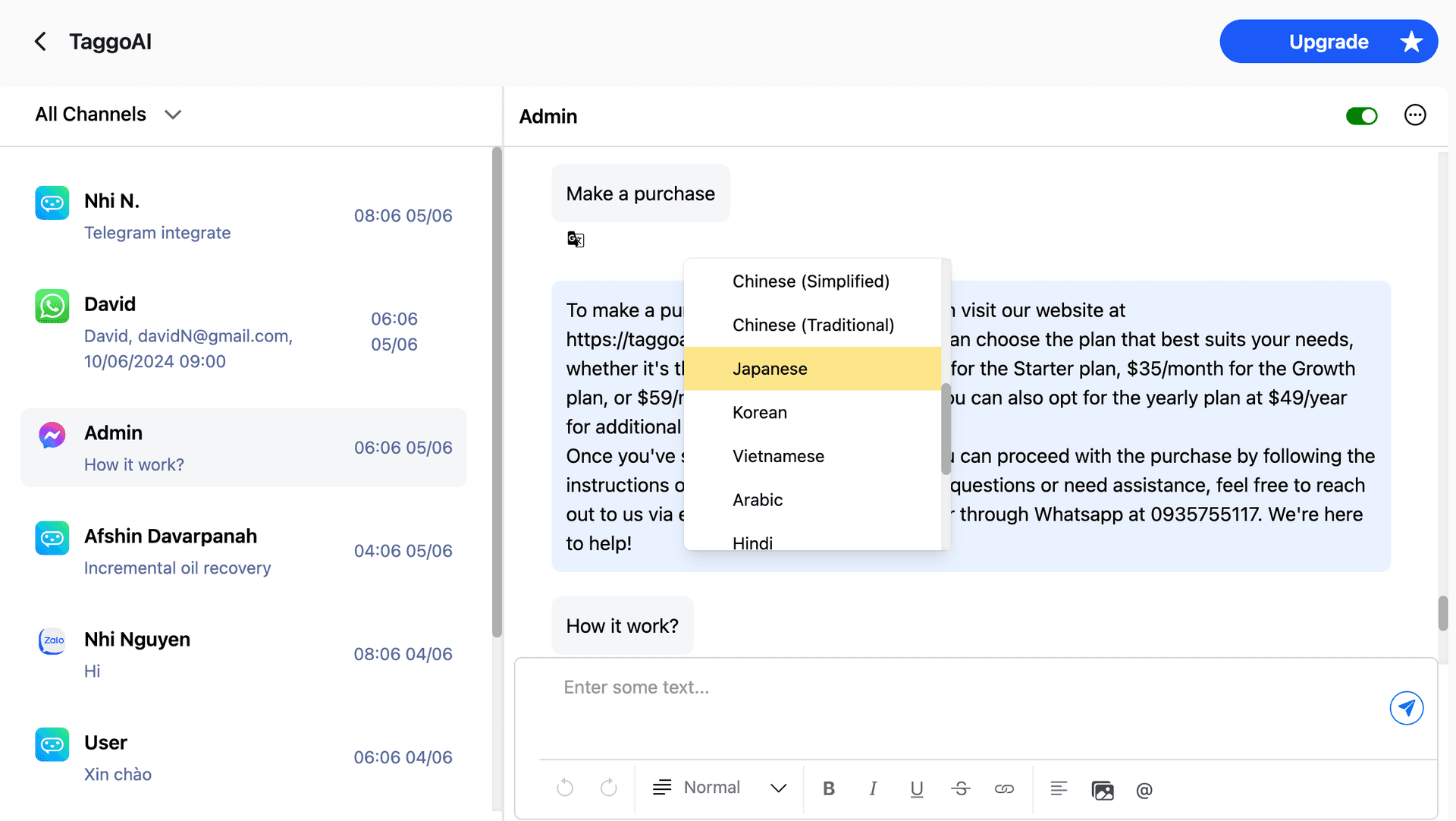 Xây Dựng Chatbot Trên Nền Tảng TaggoAI – Hướng Dẫn Chi Tiết