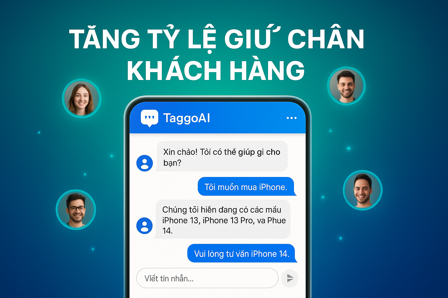 Tăng Tỷ Lệ Giữ Chân Khách Hàng Với TaggoAI: Bí Quyết Từ AI
