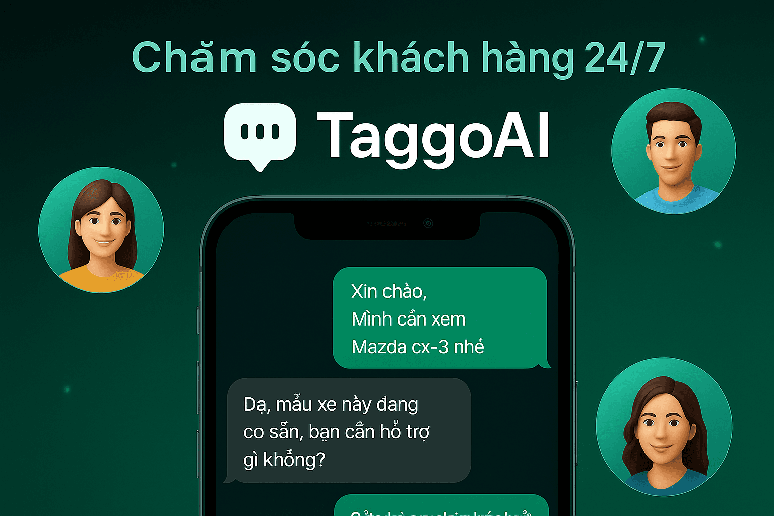 Chatbot AI 24/7 – Nâng cao chăm sóc khách hàng và tăng trưởng doanh thu