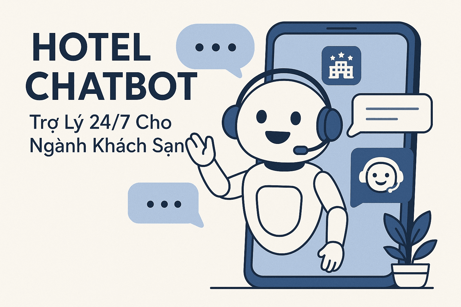 Chatbot Đặt Phòng & Chăm Sóc Khách Hàng Khách Sạn