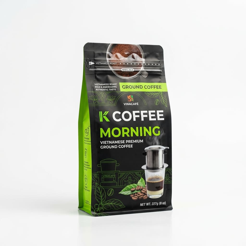 Cà Phê Rang Xay K Morning 227G