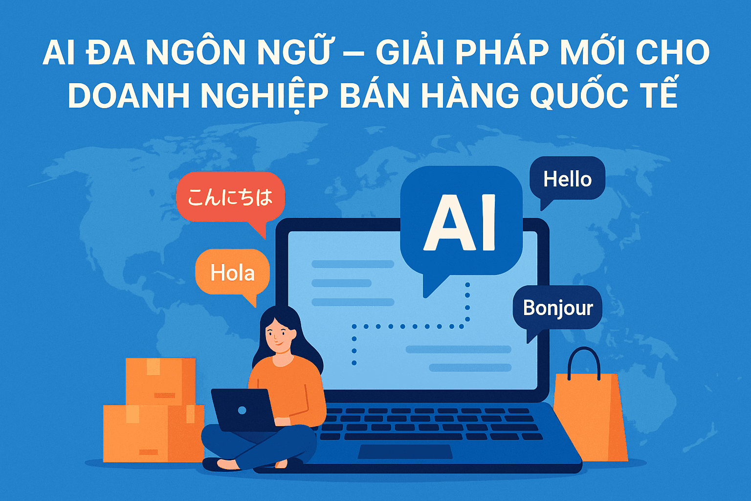 AI đa ngôn ngữ – Giải pháp mới cho doanh nghiệp bán hàng quốc tế