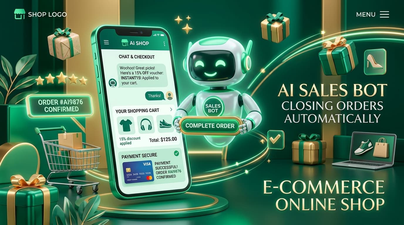 Cách xây dựng kịch bản Chatbot AI chốt đơn tự động cho Shop bán hàng Online