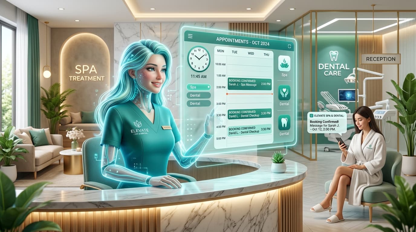 Cách thiết lập Chatbot AI tự động đặt lịch hẹn cho Spa, Thẩm mỹ viện và Nha khoa