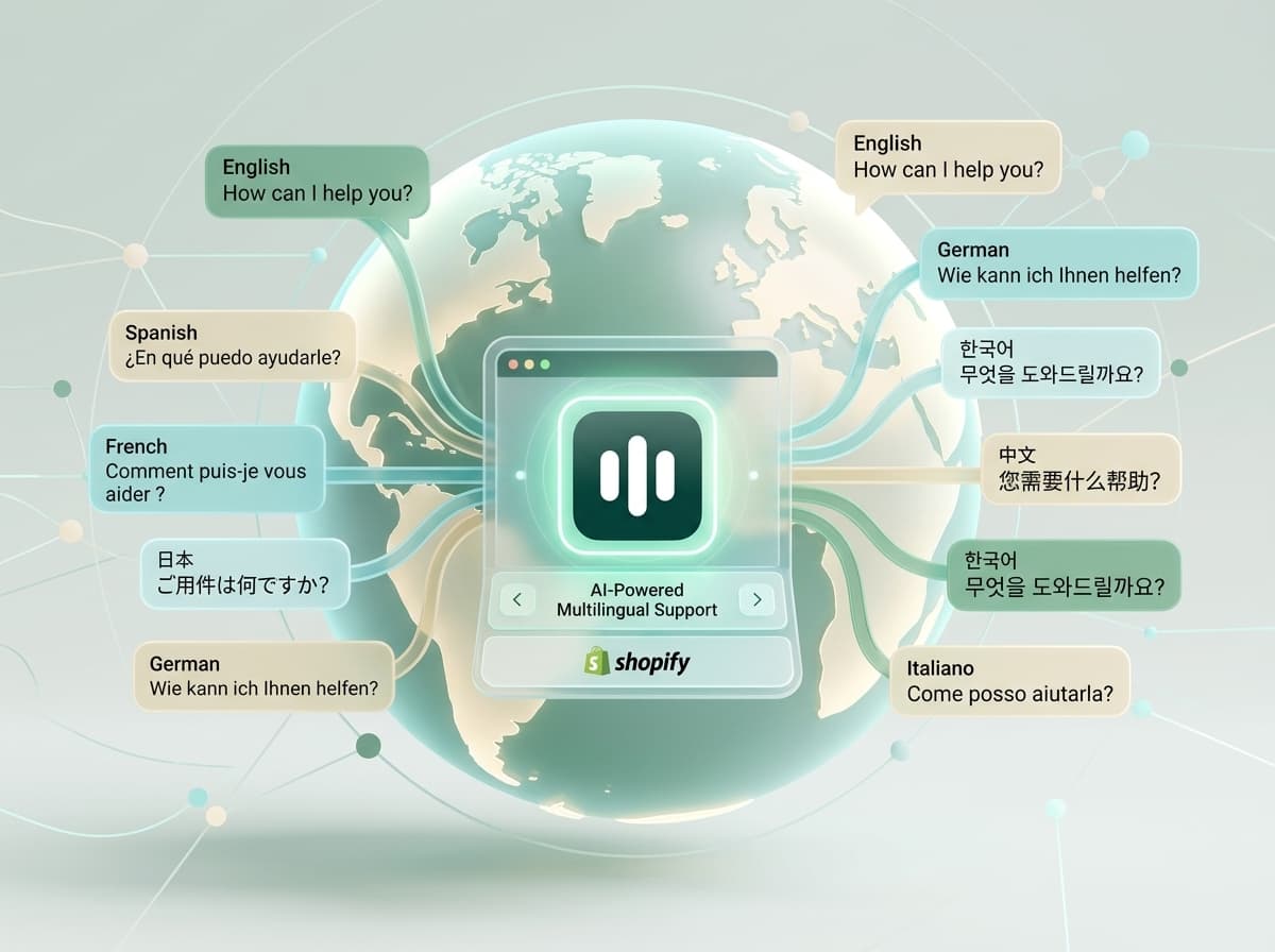 Multilingual AI Support for Shopify: How Cross-Border Brands Sell Globally in 50+ Languages