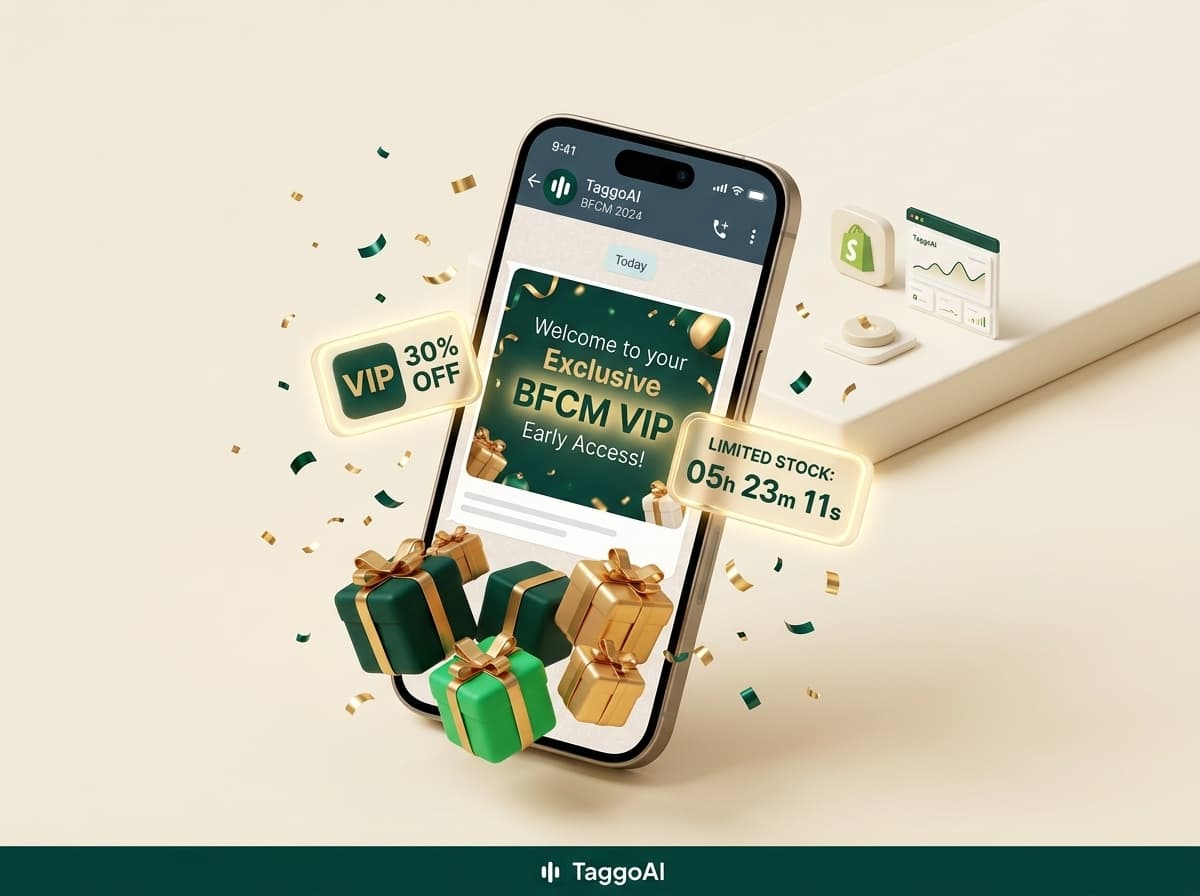 The BFCM & Holiday WhatsApp Playbook for Shopify Stores: Maximize Q4 Revenue