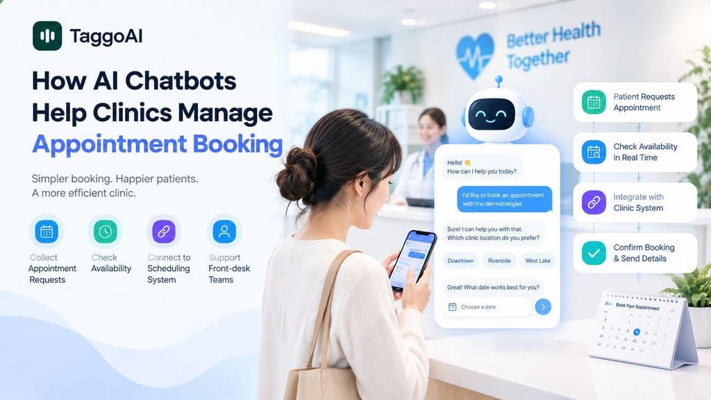 How AI Chatbots Help Clinics Manage Appointment Booking