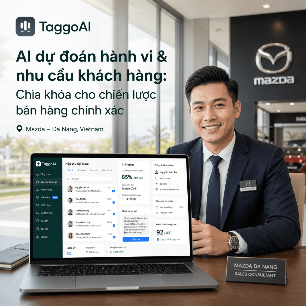 AI dự đoán hành vi & nhu cầu khách hàng: Chìa khóa cho chiến lược bán hàng chính xác