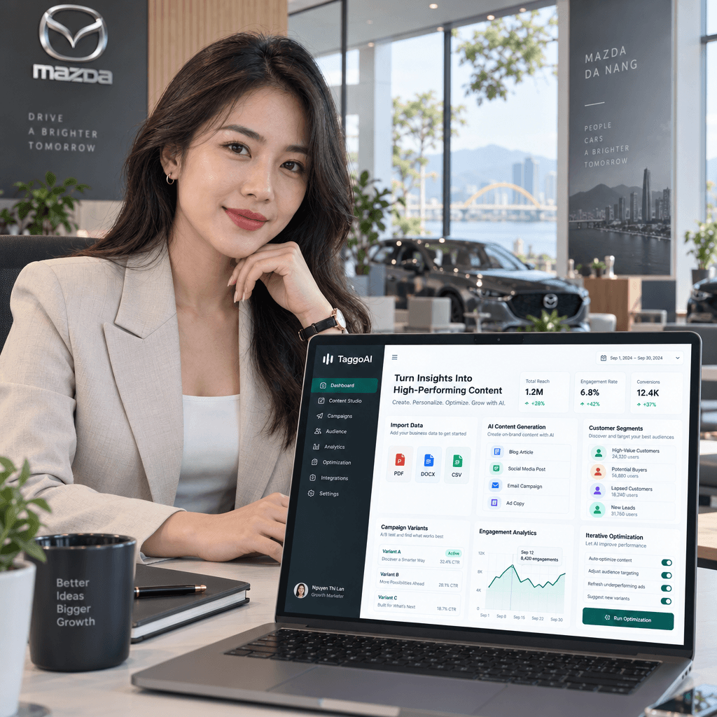 Cách sử dụng AI của TaggoAI để tạo nội dung quảng cáo tăng tương tác và chuyển đổi