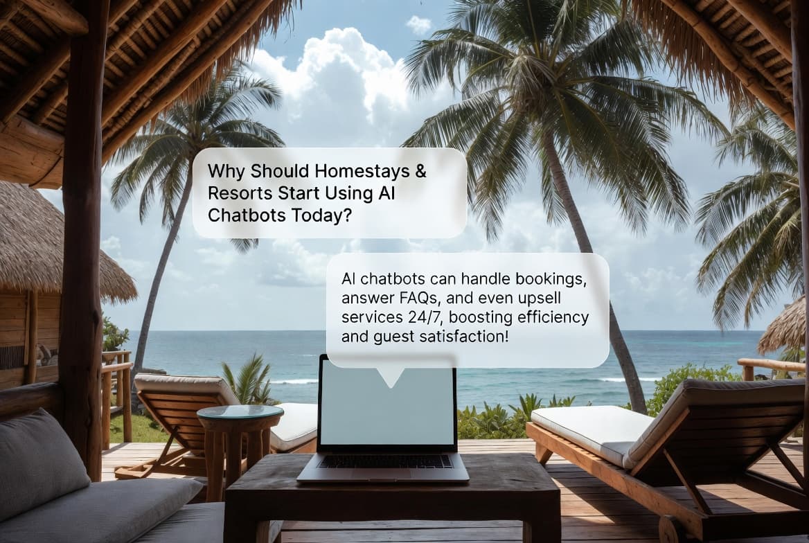 Vì Sao Homestay & Resort Nên Sử Dụng AI Chatbot Ngay Hôm Nay?