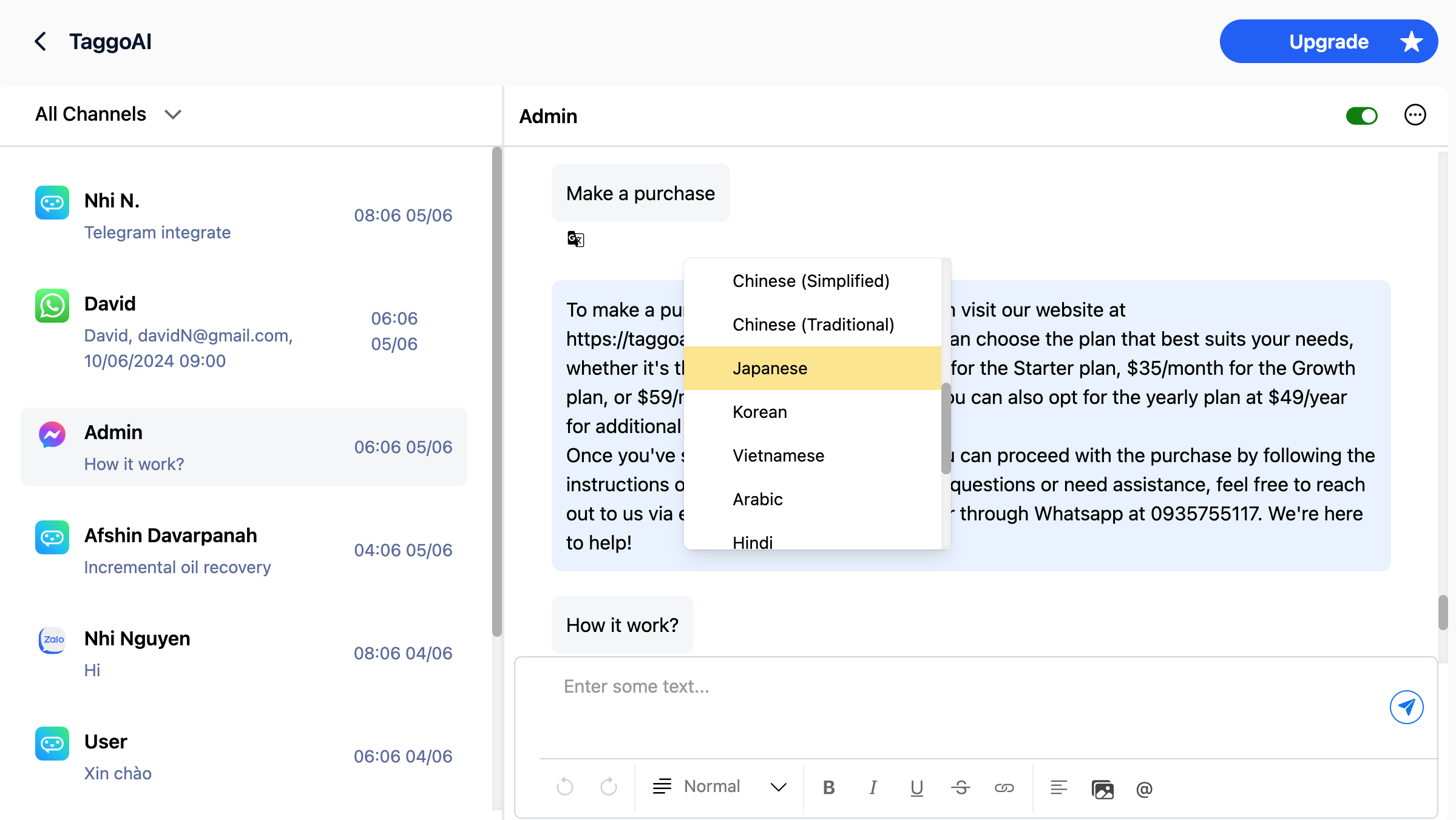 Xây Dựng Chatbot Trên Nền Tảng TaggoAI – Hướng Dẫn Chi Tiết