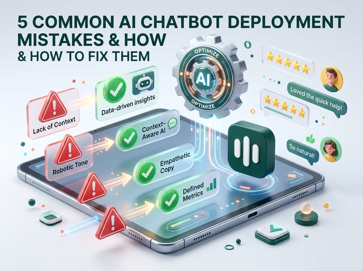 5 lỗi thường gặp khi triển khai Chatbot AI và cách khắc phục: Kinh nghiệm thực chiến cho Doanh nghiệp