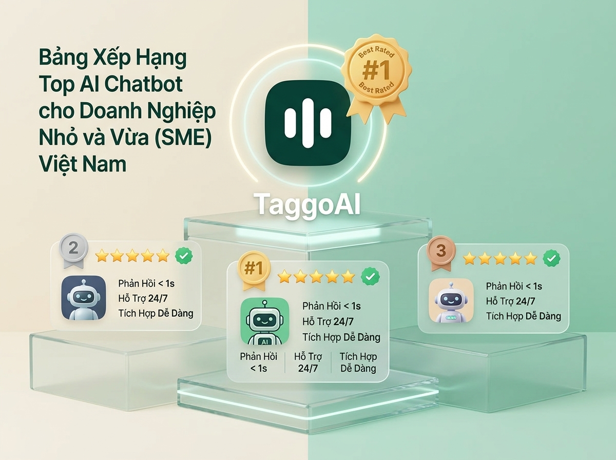Top 5 phần mềm Chatbot AI tốt nhất tại Việt Nam cho Doanh nghiệp vừa và nhỏ (SME)