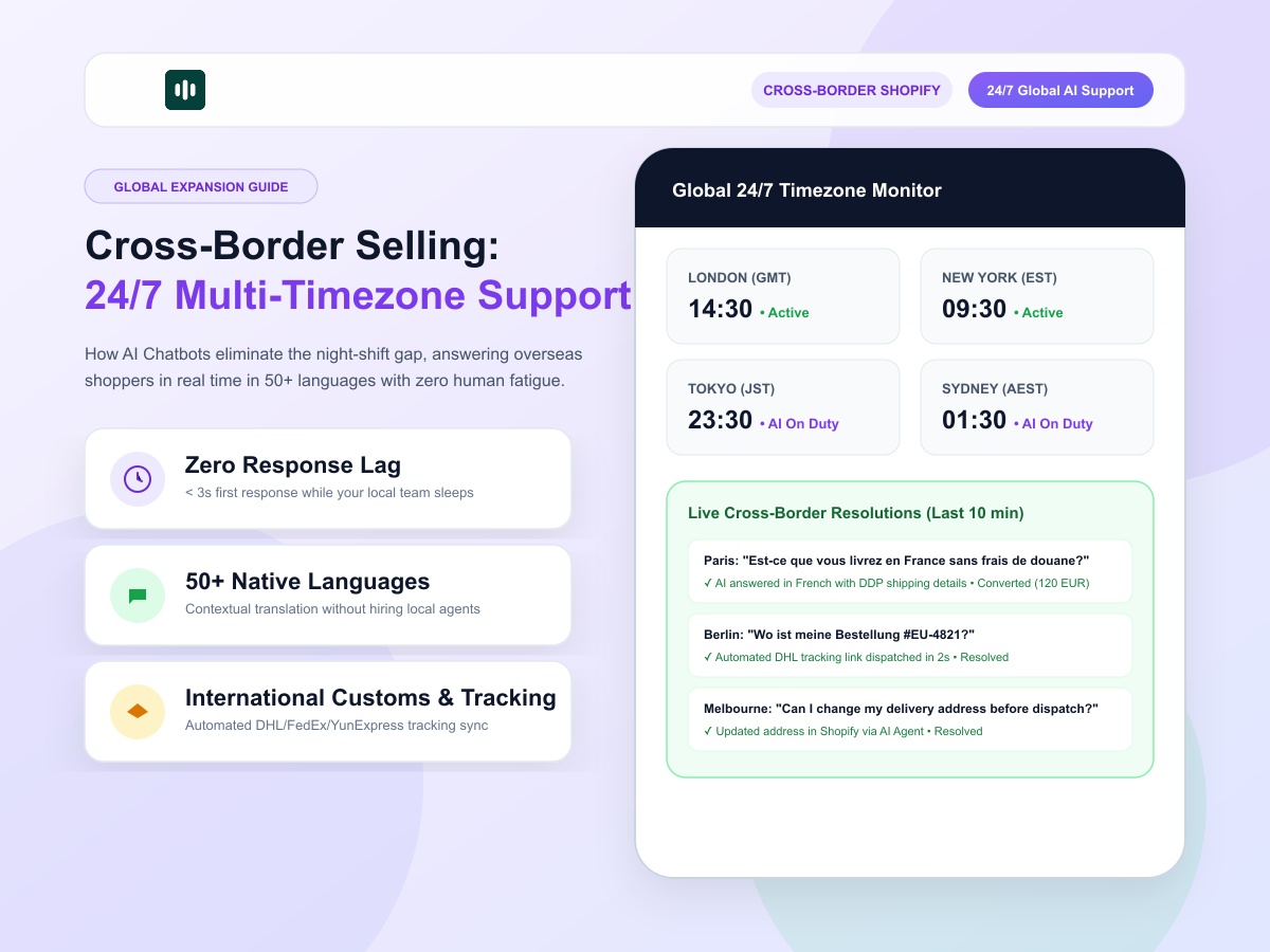 Cross-Border Shopify Selling: Using WhatsApp to Support Customers in Multiple Time Zones