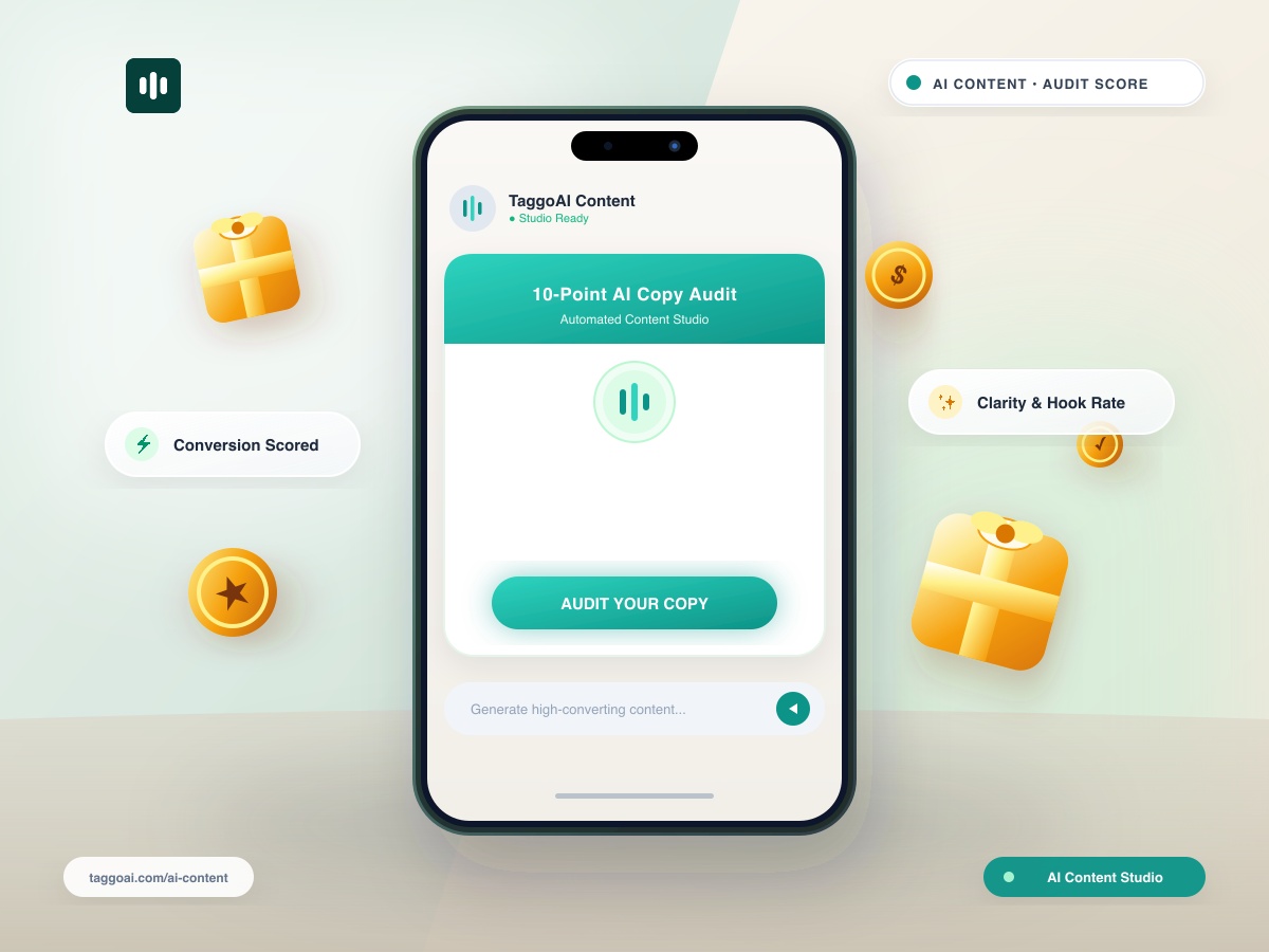 The 10-Point AI Content Audit Checklist: How to Score Your Marketing Copy