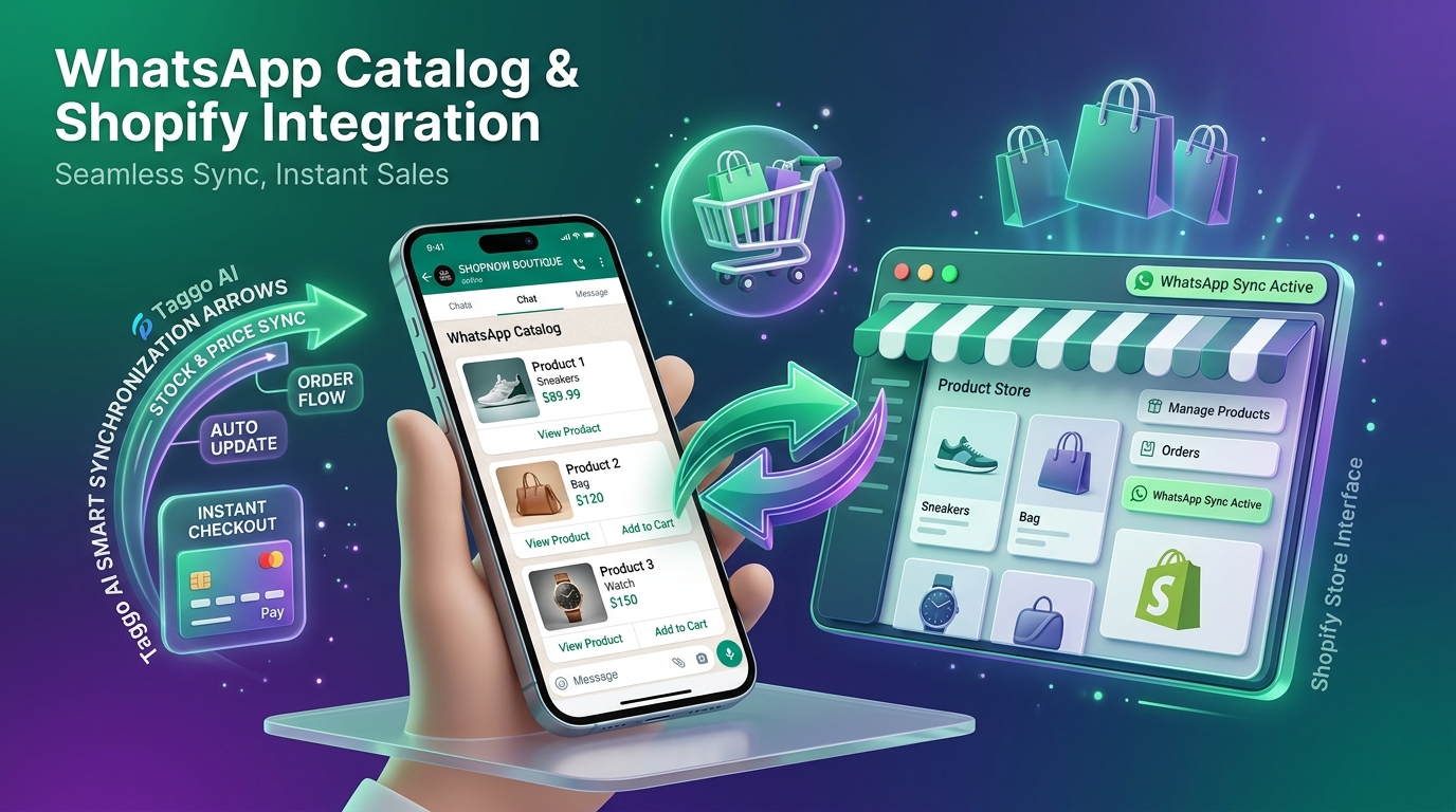 WhatsApp Catalog for Shopify Integration with Taggo AI