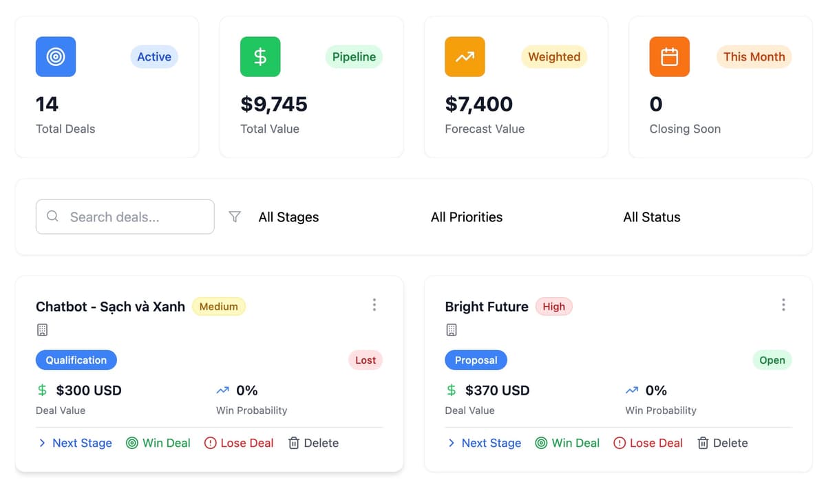 Cơ hội bán hàng dựa trên AI